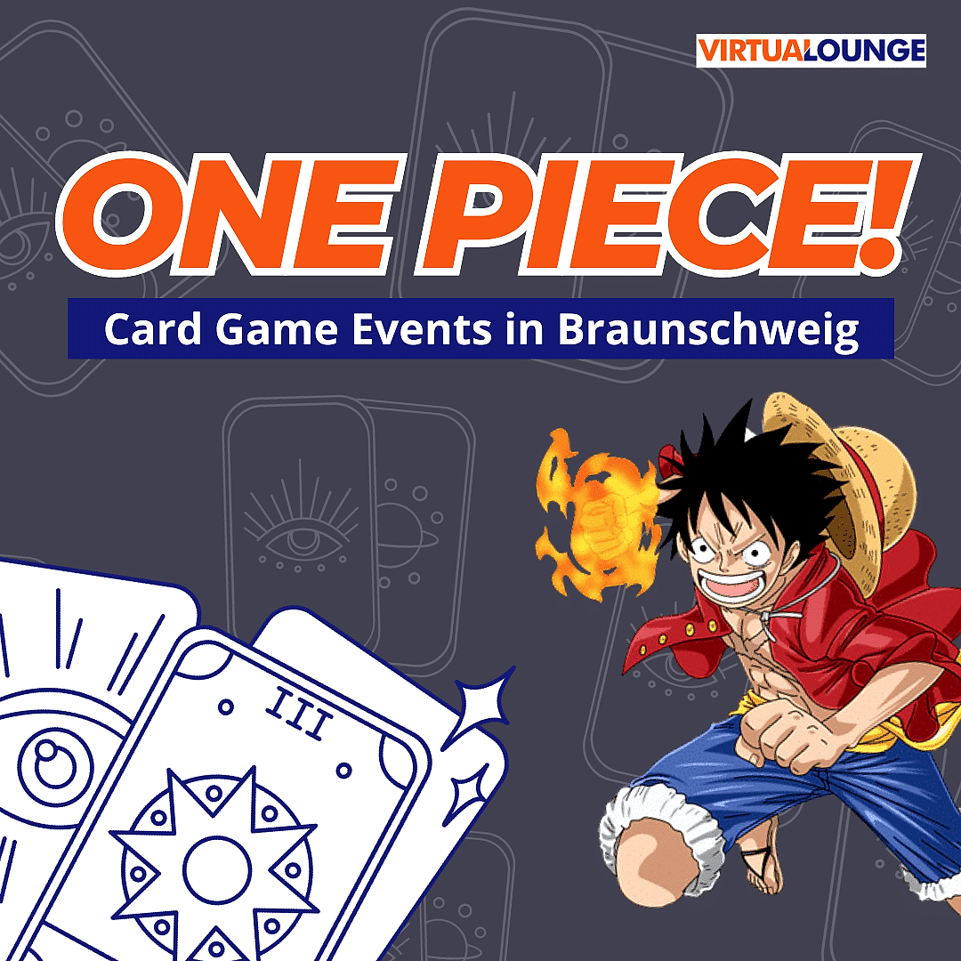 One Piece Card Game Turnier in der Innenstadt Braunschweig. Spaß, Spannung und Action beim Spielen mit One Piece Karten.